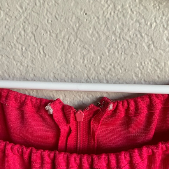 True Vintage Vtg 60s 50s Off the shoulder dress - Picture 6 of 9